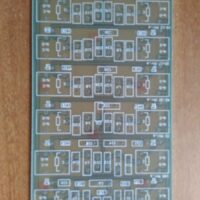 Low Pass Filter Multiband pcb