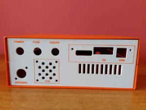 BACK PANEL ORANGE CASE UBITX