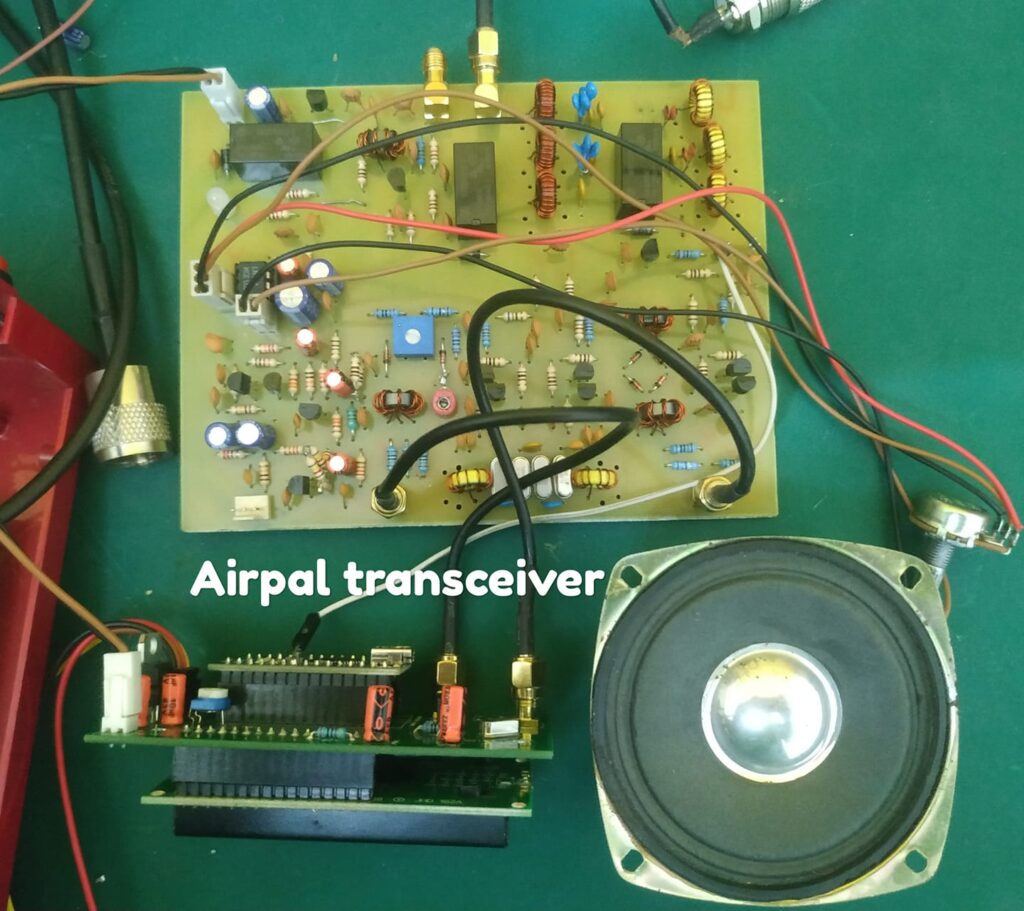 Airpal dual band 40mt 20mt SSB Transciever